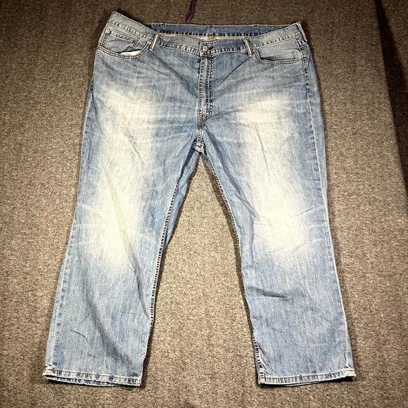 Levi's Other - Levis 559 Relaxed Straight Jeans Mens 50x30 (actual 48x28) Blue Denim High Rise